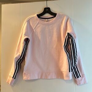 Athleta pink sweatshirt.
